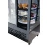 Vitrine Réfrigérée De Comptoir Noire 100 L - Polar - Fourniresto