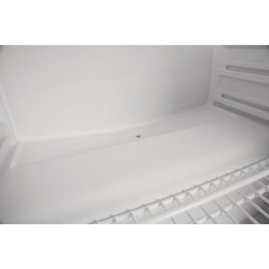 White 400 L Positive Refrigerated Display Case - Polar - Fourniresto