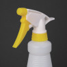 Yellow Color Coded Spray Bottle 750 ml - Jantex - Fourniresto