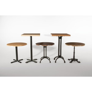 Pied De Table Décoré En Fonte Ø 420 Mm - Bolero - Fourniresto