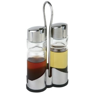 Oil and Vinegar Set with Stand - APS - Fourniresto