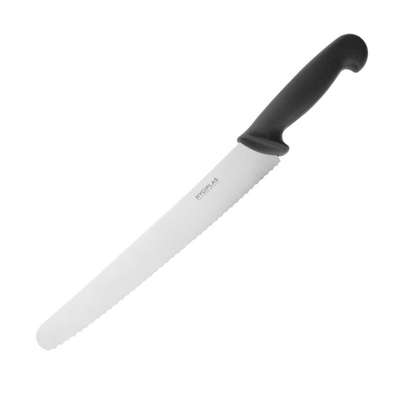 Kniv för bakning Svart 25 cm - Hygiplas - Fourniresto