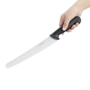 Kniv för bakning Svart 25 cm - Hygiplas - Fourniresto