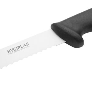 Kniv för bakning Svart 25 cm - Hygiplas - Fourniresto