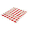 Greaseproof Paper Vichy Red 310 x 380 mm - Pack of 200 - FourniResto - Fourniresto