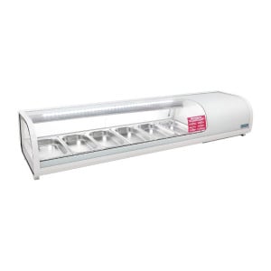 Jääkaappivitriini Tapaksille 6 x GN 1/3 - Polar