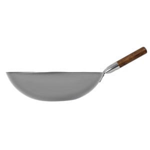 Londonwok Steel Hemisphere Bottom Wok Ø 38 cm - FourniResto - Fourniresto