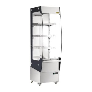 Heated Slim 220L Self-Service Display Case - Buffalo - Fourniresto