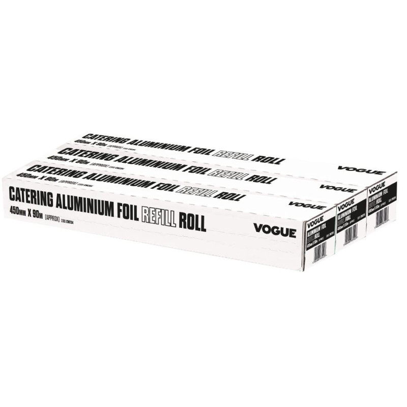 Aluminiumfolierullar för Wrap450-distributör - 3-pack - Vogue - Fourniresto