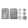 Platta Tablotherm EPP med Servis - Cambro - Fourniresto