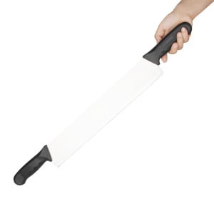 Stainless Steel 2-Hand Cheese Knife 380mm - Vogue - Fourniresto