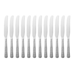 Knivset Kings i rostfritt stål - 12-pack - Olympia - Fourniresto