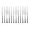 Table Knife Kings In Stainless Steel - Set Of 12 - Olympia - Fourniresto