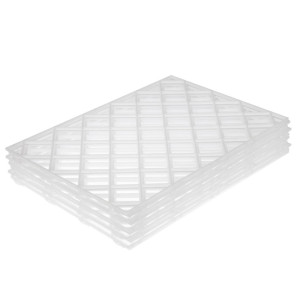 Glass mat 322 x 215 mm - Pack of 10 - FourniResto - Fourniresto