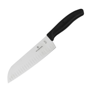 Kniv Santoku med hål 170 mm - Victorinox - Fourniresto