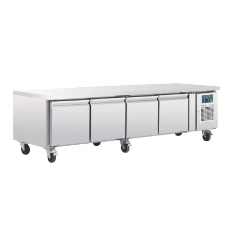 Positive refrigerated base GN 1/1 Series U 4 doors 420L - Polar - Fourniresto