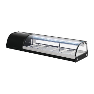 Vitrine sushille sarja G 1500mm 60L - Polar - Fourniresto