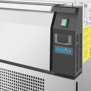 Alustan kaksinkertainen jäähdytys 2 laatikkoa sarja U 6x GN 1/1 - Polar - Fourniresto