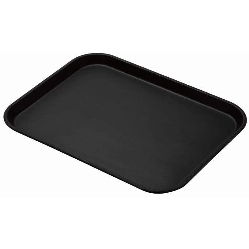 Rundt Glasfiber Antihalk Svart Treadlite Ø 457 mm - Cambro - Fourniresto