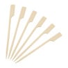 Biodegradable Bamboo Skewers 120mm - Pack of 100 - Fiesta Green - Fourniresto