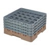 Glasställ 25 fack Camrack Beige Max höjd 215mm - Cambro - Fourniresto