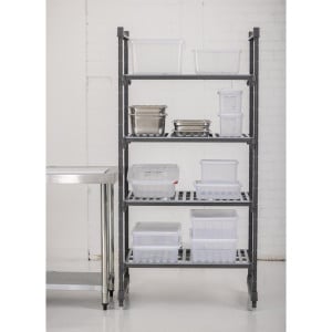 Enhet med 4 gallerhyllor 540 x 915 x 1830mm - Cambro - Fourniresto