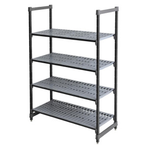 Enhet med 4 gallerhyllor 540 x 1370 x 1830mm - Cambro - Fourniresto