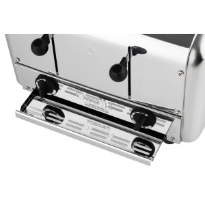 Toaster Caterer 4 Slices in Stainless Steel - Dualit - Fourniresto