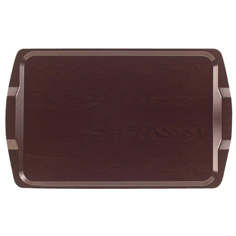 Rektangulär Laminerad Bricka Med Handtag Capri 640Mm - Cambro - Fourniresto