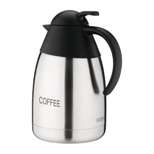 Kanna med termoeffekt för kaffe med kupolformat lock - 1,5L - Olympia