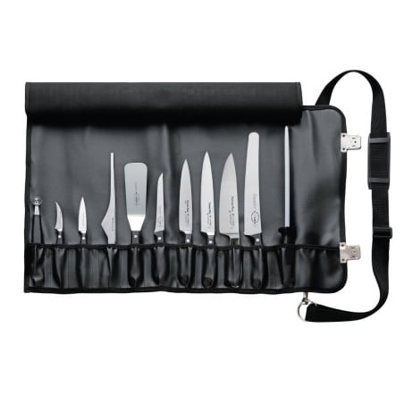 Set med 11 Premier Plus-knivar med fodral - Dick