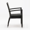 Rattan Armchairs In Anthracite Grey - Bolero - Fourniresto