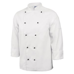 Köksjacka Chicago unisex långärmad vit storlek L - Whites Chefs Clothing - Fourniresto