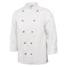 Keittiöpaita Chicago unisex pitkillä hihoilla valkoinen koko L - Whites Chefs Clothing - Fourniresto