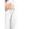 Unisex Chicago Long Sleeve White Chef Jacket Size L - Whites Chefs Clothing - Fourniresto