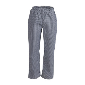 Pantalon De Cuisine Mixte Vegas Petits Carreaux Noirs Et Blancs Taille S - Whites Chefs Clothing - Fourniresto