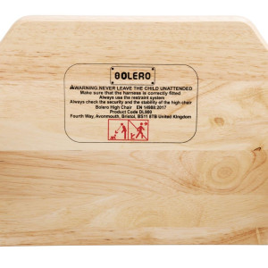 Hög Stol I Trä Naturlig Finish - Bolero - Fourniresto