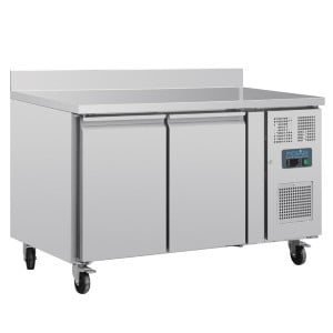 Refrigerated Table with 2 Doors and Backsplash - 282 L - Polar - Fourniresto