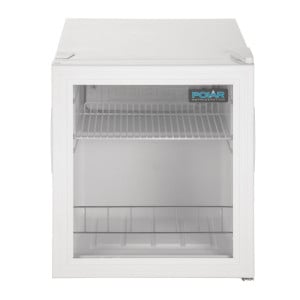 White Counter Top Positive Refrigerated Display Case C Series - 46L - Polar - Fourniresto