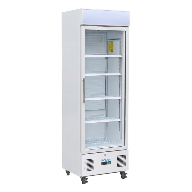 White Positive Refrigerated Display Case Series G - 336 L - Polar - Fourniresto