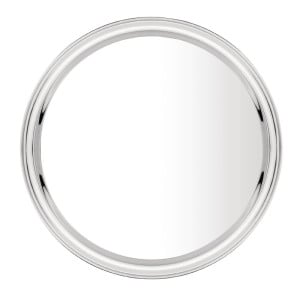 Plateau De Service Rond En Inox Ø 355Mm - Olympia - Fourniresto