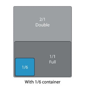 Airtight Lid GN 1/6 in Polypropylene - Cambro - Fourniresto