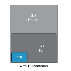 Tiivis polypropeenikansi - GN 1/9 - Cambro - Fourniresto