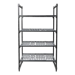 Enhet med 4 hyllor med öppen gallerbotten - B 1070 x D 610 mm - Cambro