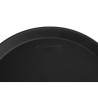 Round Non-Slip Fiberglass Camtread Service Tray Black Ø 280mm - Cambro - Fourniresto