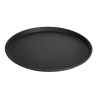 Plateau de Service Rond Fibre de Verre Antidérapant Camtread Noir Ø 405mm  - Cambro - Fourniresto