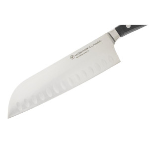 Kniv Santoku i kolstål - 170mm - Wüsthof