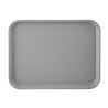 Plastic Gray Fast Food Tray - Olympia KRISTALLON - Fourniresto