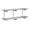 Perforated Stainless Steel Wall Shelf - L1400 X D 400mm - Gastro M - Fourniresto