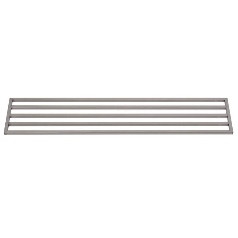 Perforated Stainless Steel Wall Shelf - W 2000 x D 400mm - Gastro M